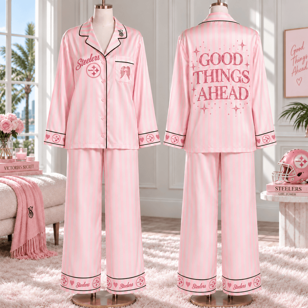 PBS Women’s Premium Signature Satin Pajama Set NTNA