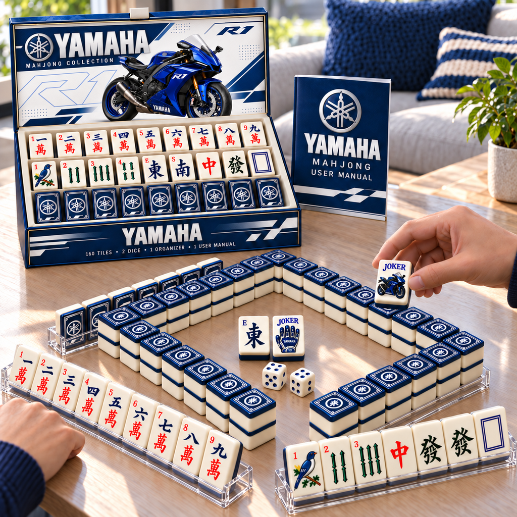 Premium YMH Mahjong Tiles Set TTMH
