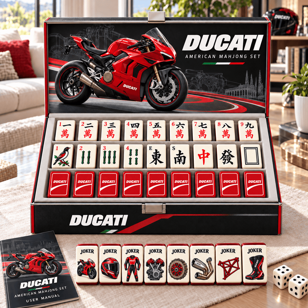 Premium DCT Mahjong Tiles Set TTMH
