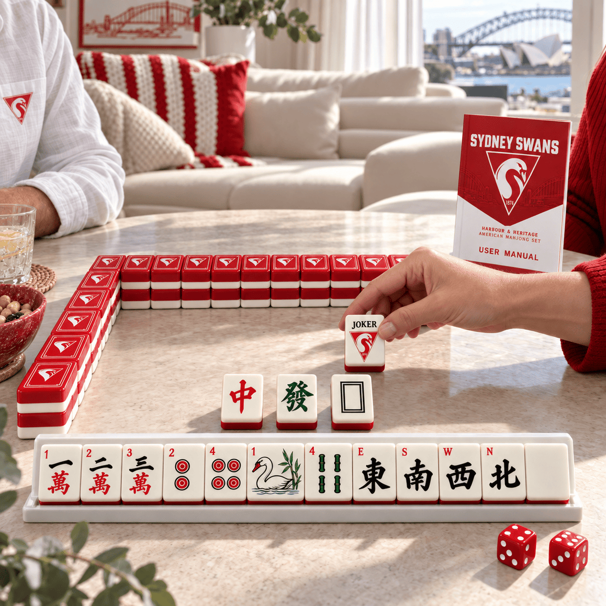 Premium SNSW Mahjong Tiles Set PVNA