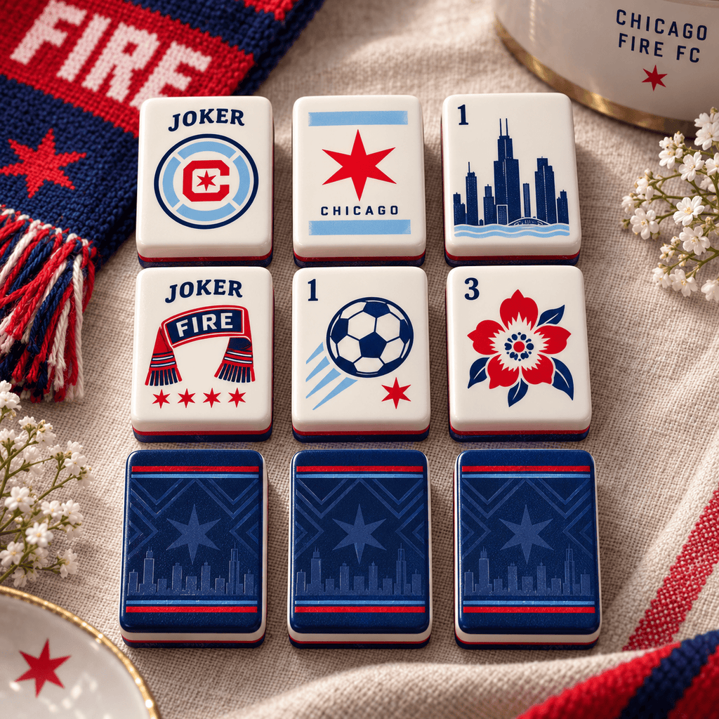 Premium CCF Mahjong Tiles Set TNSM