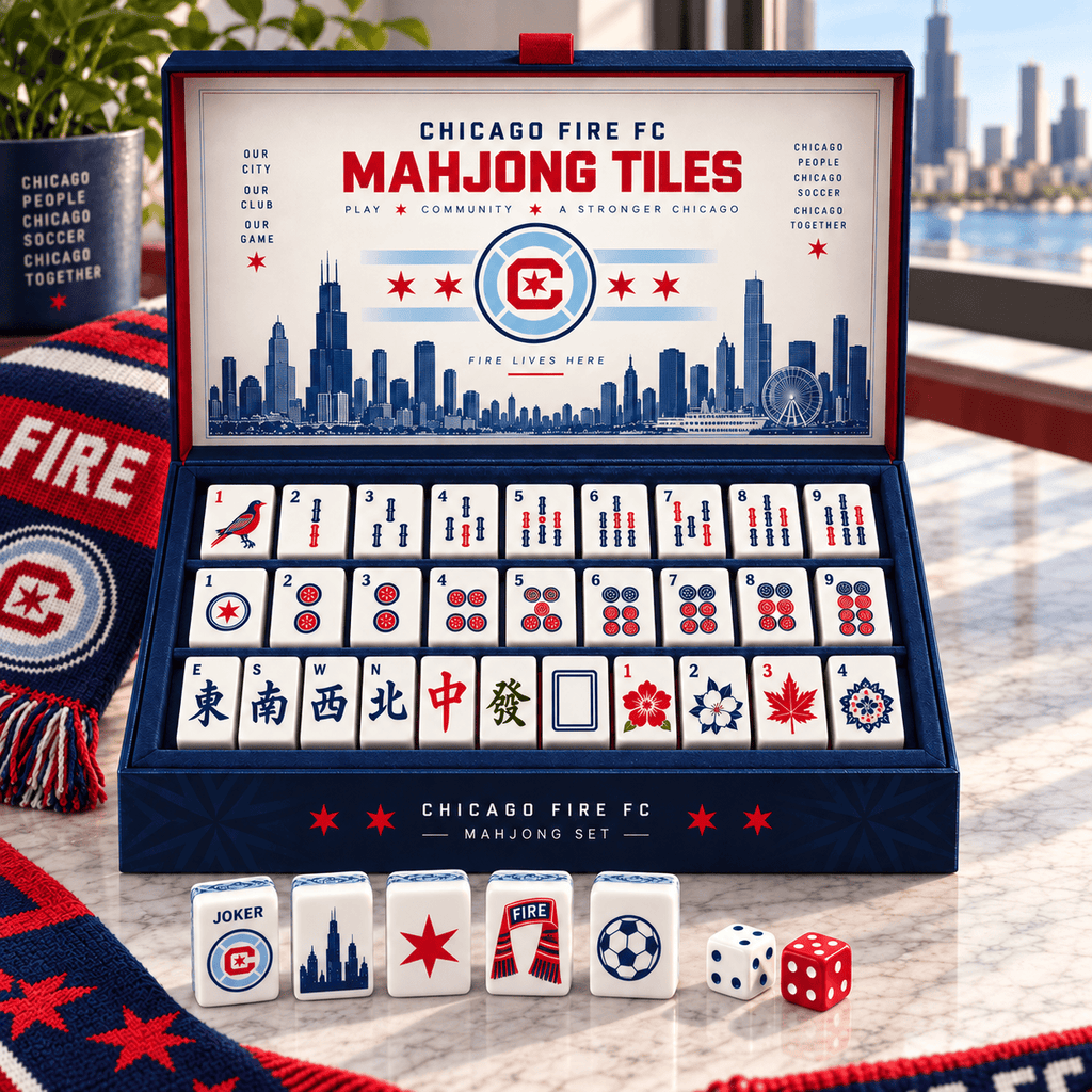Premium CCF Mahjong Tiles Set TNSM