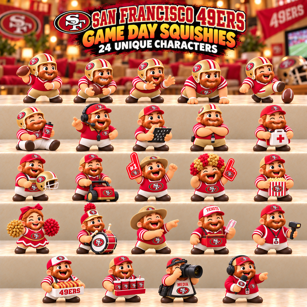 SF49 Special Squishies Collection TTTT
