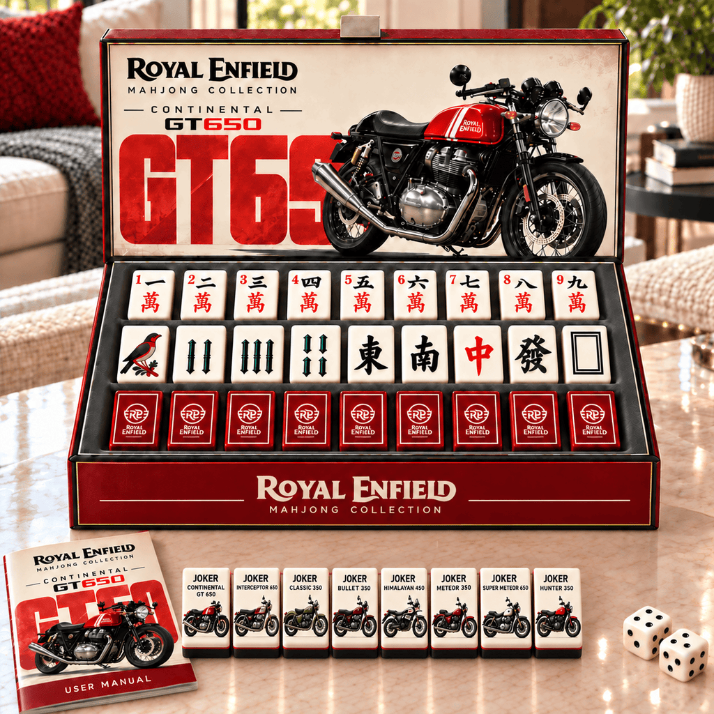 Premium RYEF Mahjong Tiles Set TTMH