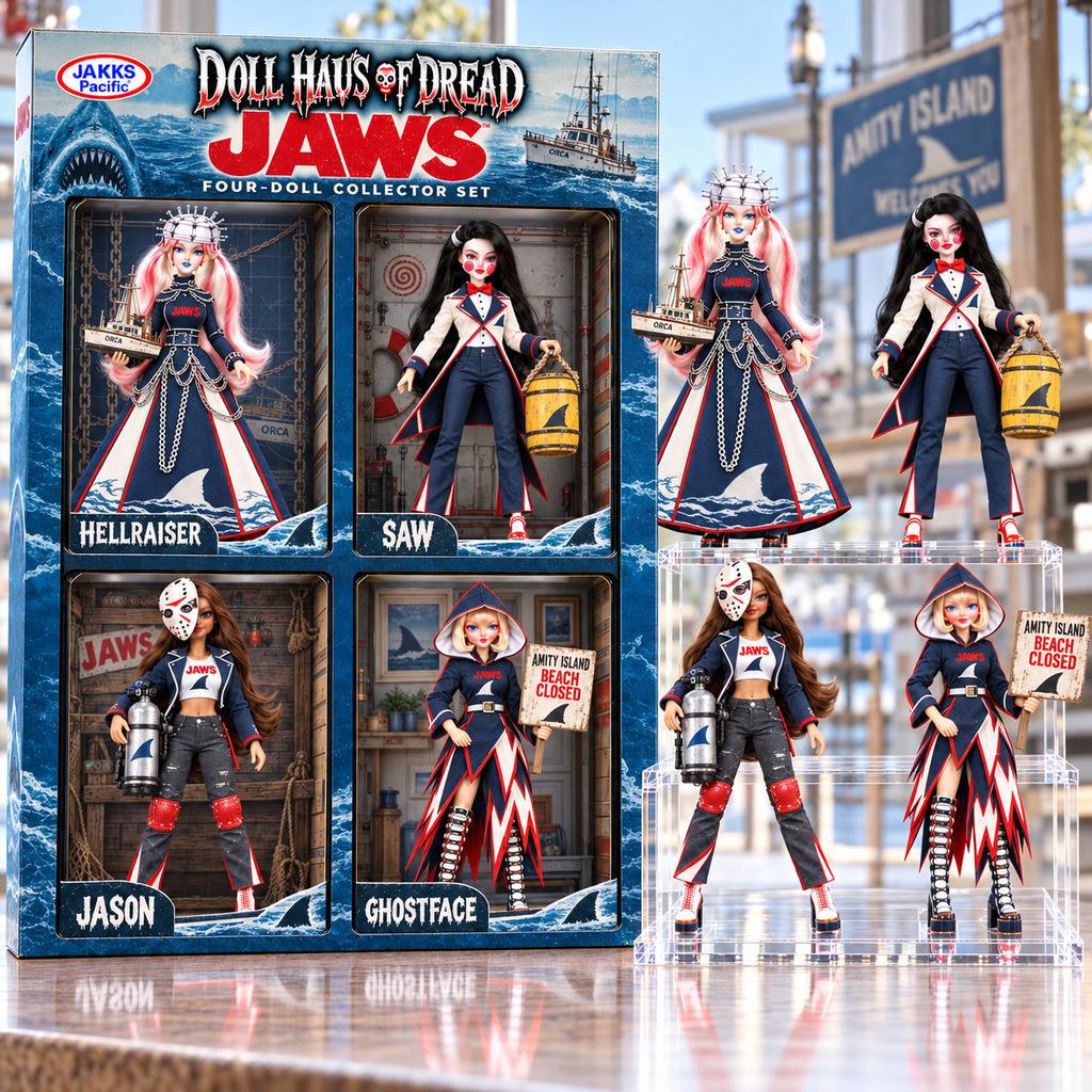 Premium JAWS Midnight Glam Horror Doll HQH