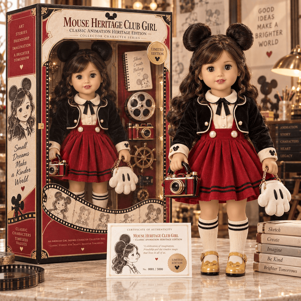 Premium MICK Commemorative Collector Doll PDL