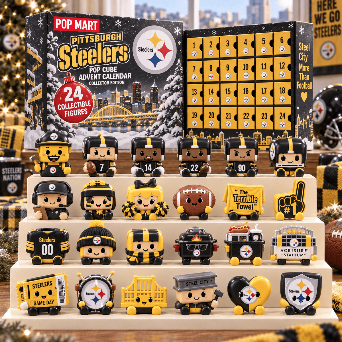 PBS Premium Pop Cube Advent Calendar Set TTNL