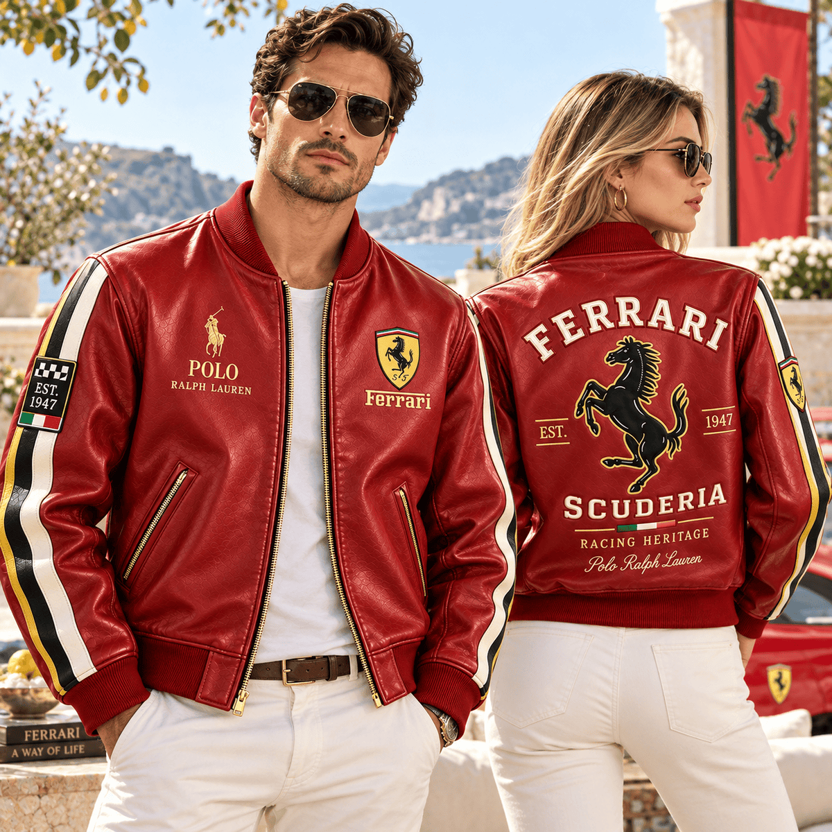 FRR PREMIUM LEATHER BOMBER JACKET NTNA