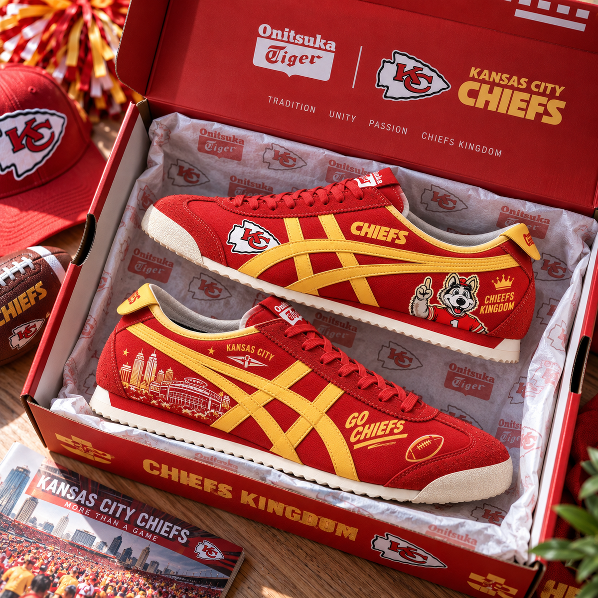 KCC Premium Mexico Tiger 66 Sneakers TTNL